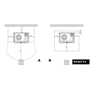 Nordica ROSETTA - zastavovací rozměry