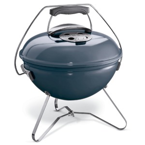 Přenosný gril Weber SMOKEY JOE PREMIUM 37 cm - barva břidlicově modrá (Slate Blue)