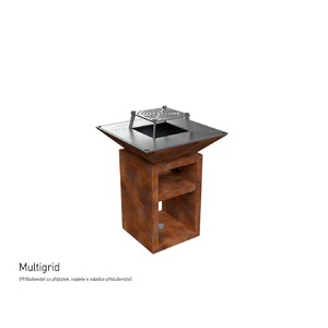 Vulcanus Multigrid Pro730 - litinový rošt pro grily VULCANUS s grilovací plochou 730x730 mm