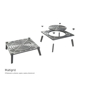 Vulcanus Multigrid Pro730 - litinový rošt pro grily VULCANUS s grilovací plochou 730x730 mm